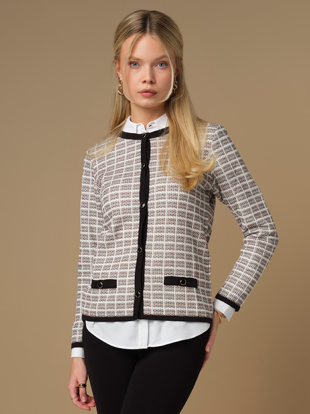 Skovhuus Kvinde Olivia Strik Cardigan Off-white S