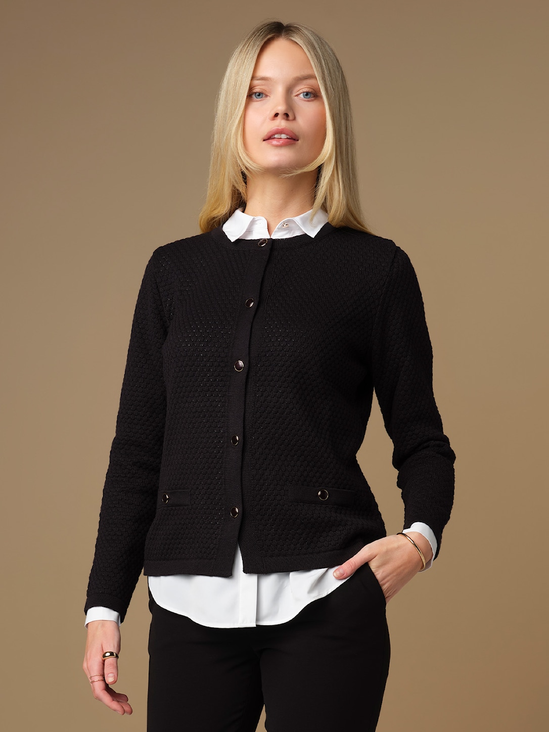 Skovhuus Kvinde Alba Cardigan Black S