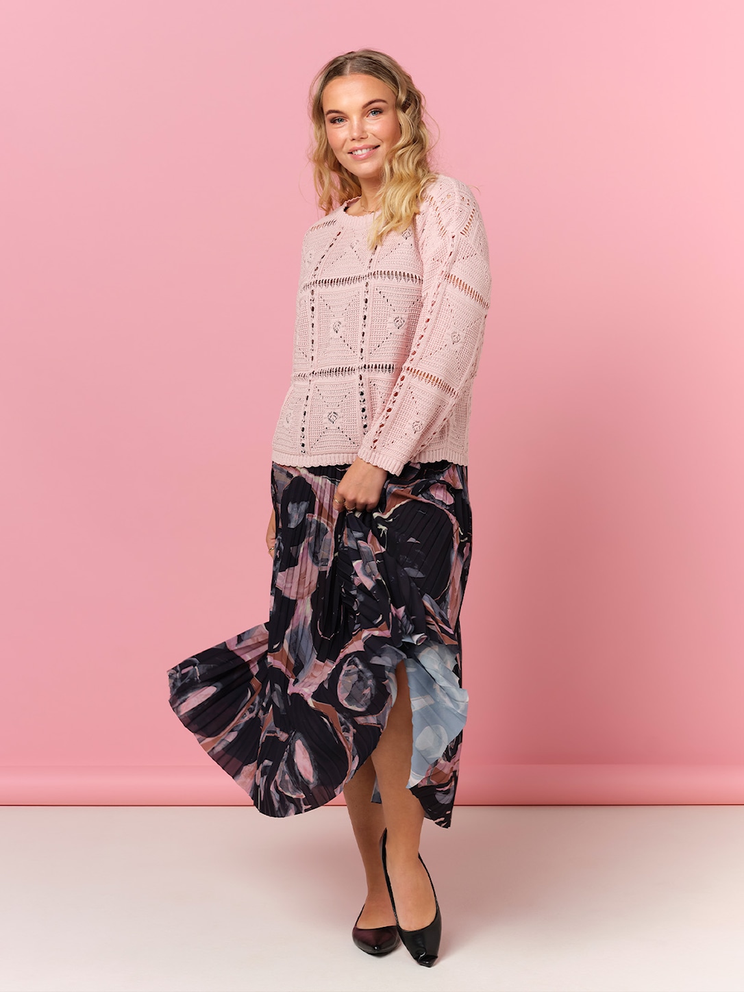 Skovhuus Kvinde Solveig Bluse Lip Rose S