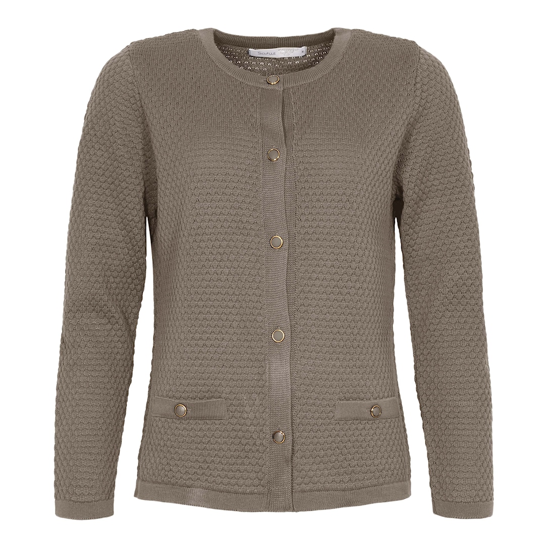 Skovhuus Kvinde Alba Cardigan Sandstone M