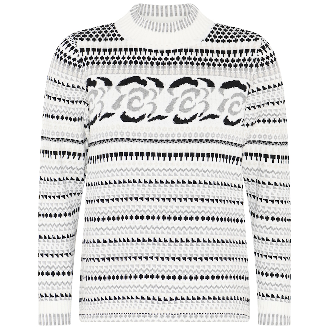 Skovhuus Kvinne Off-white / Grey Melange S