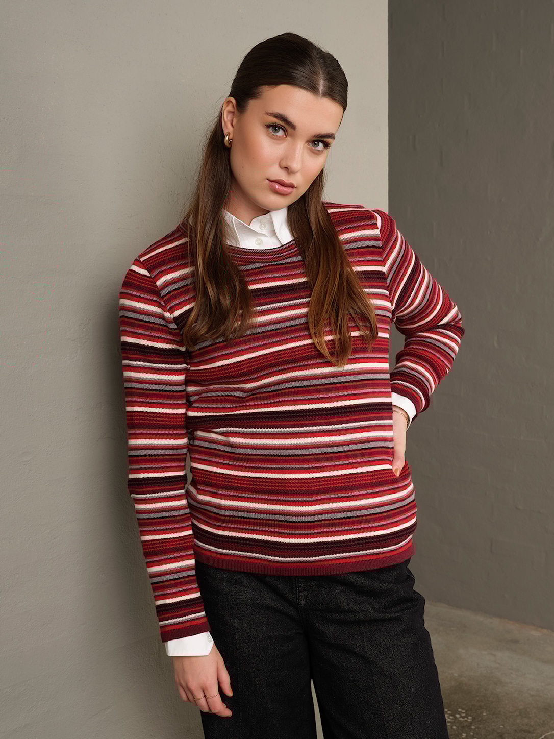 Skovhuus Kvinde Carina Bluse Grape Red S