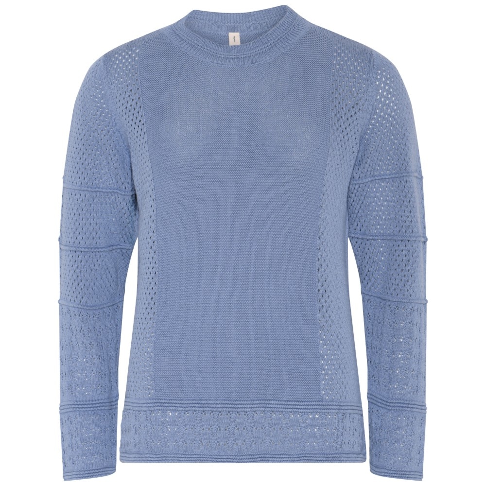 Skovhuus Kvinde Carin Turtleneck Peal Blue S