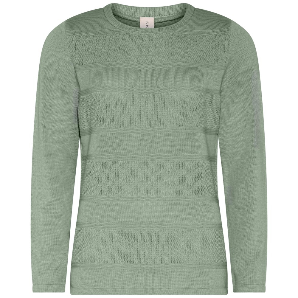 Skovhuus Kvinde Bluse med langarm Fennel Green L