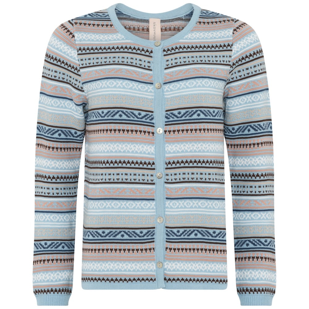 Skovhuus Kvinde Maren Cardigan Sterling Blue L