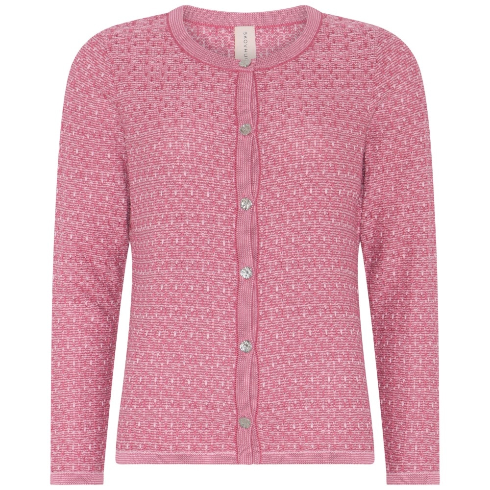 Skovhuus Kvinde Gunda Cardigan Begonia Pink S