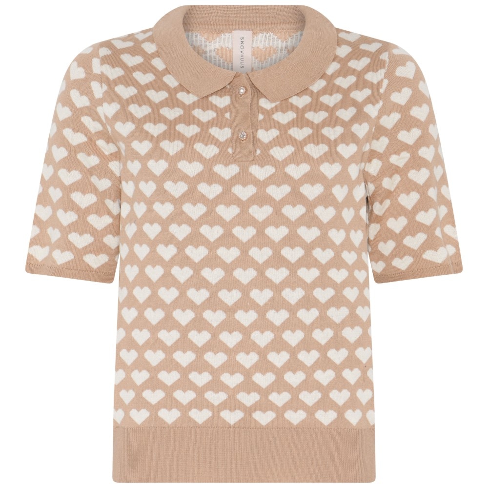 Skovhuus Kvinde Pukka Polo T-shirt Croissant S