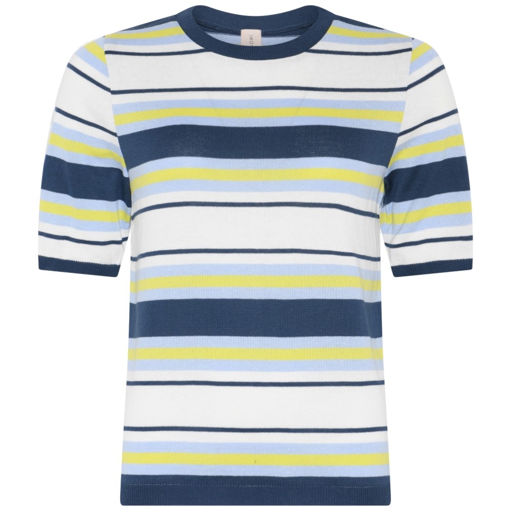 Skovhuus Kvinde Malou T-shirt Jeans Blue M