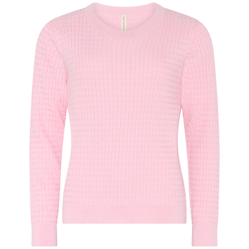 Skovhuus Kvinde Merle Strikbluse Crystal Rose S