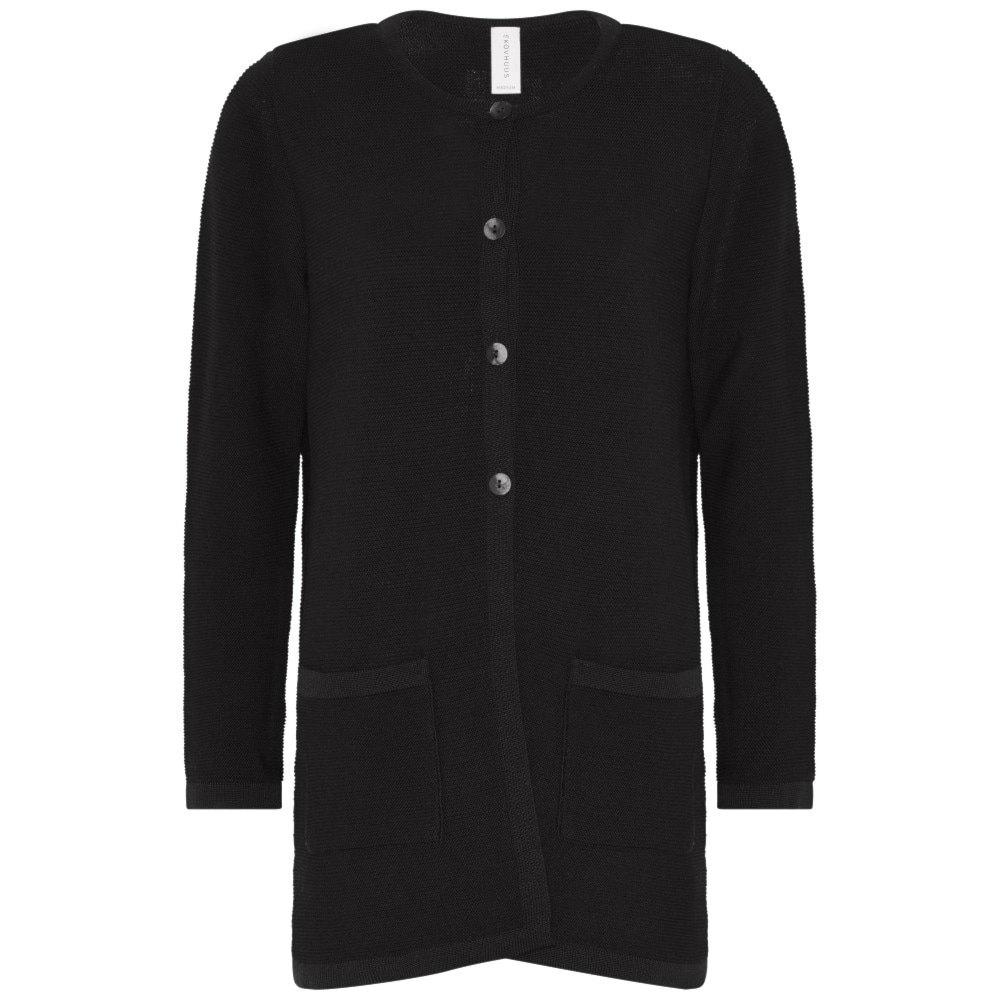Skovhuus Kvinde Idun Lang Cardigan Black M