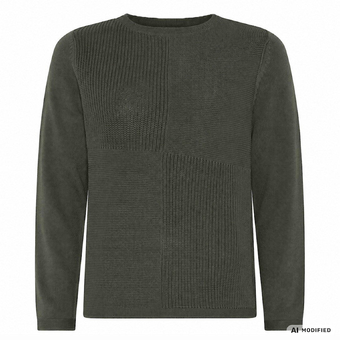 Skovhuus Kvinde Sylvia Strikbluse Loden Green M